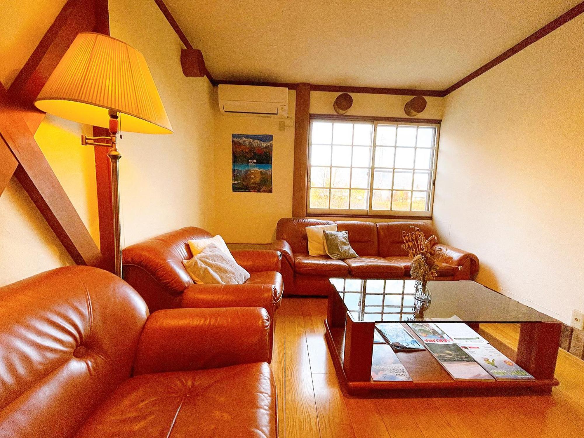 Hakuba Pension&Log Hotel Meteor Eksteriør billede