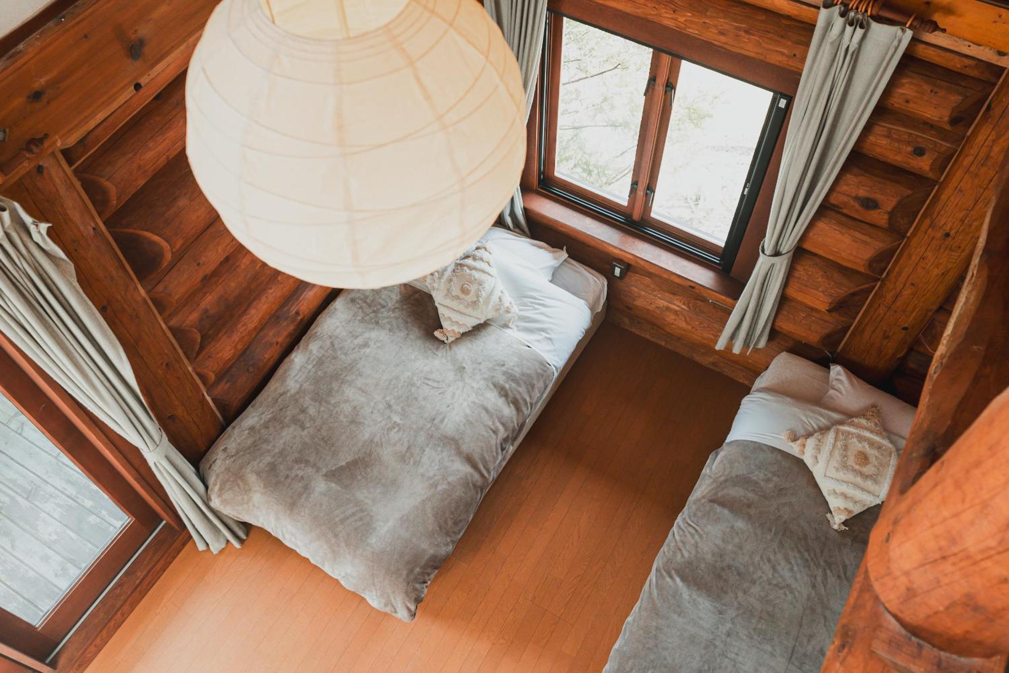 Hakuba Pension&Log Hotel Meteor Eksteriør billede