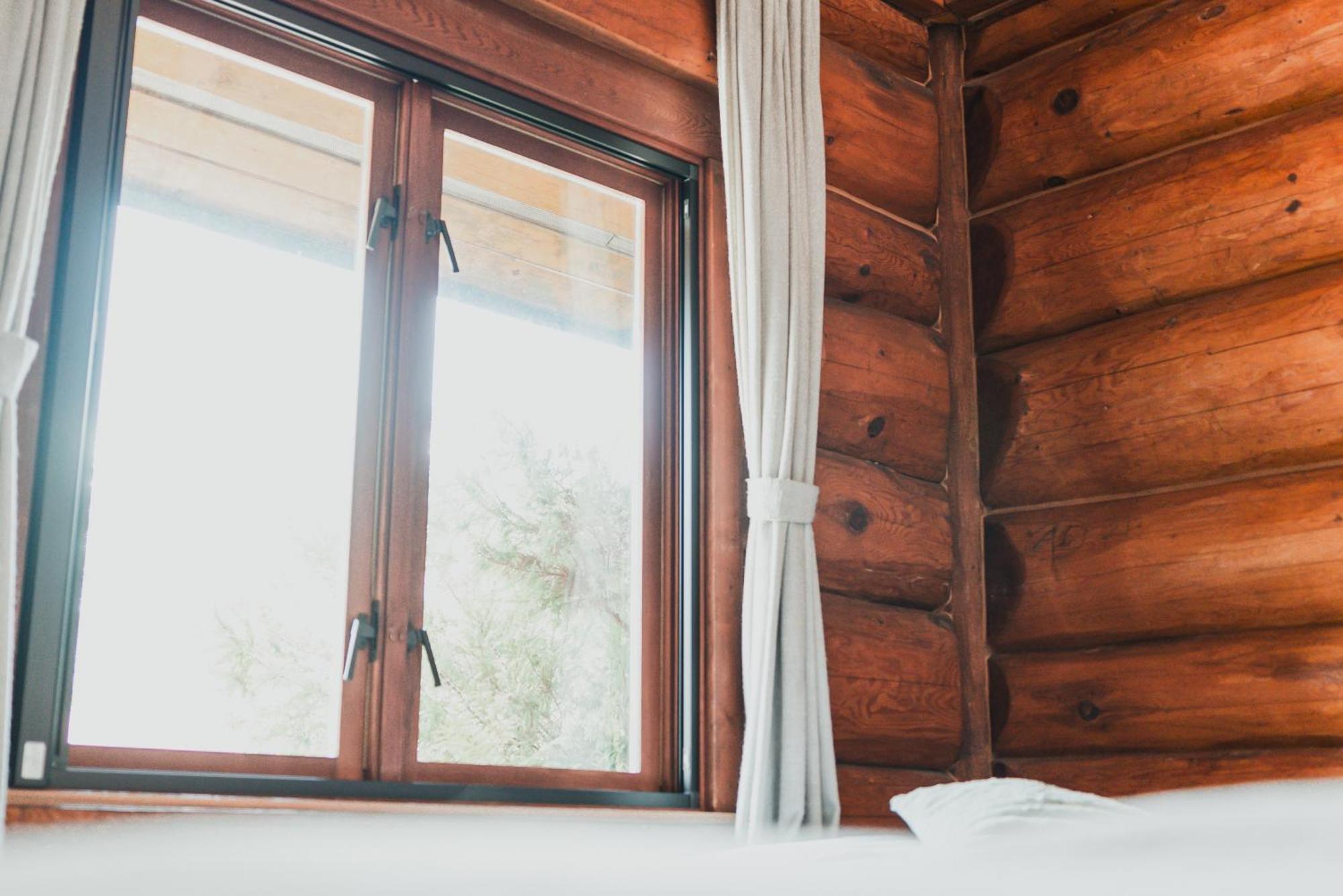 Hakuba Pension&Log Hotel Meteor Eksteriør billede