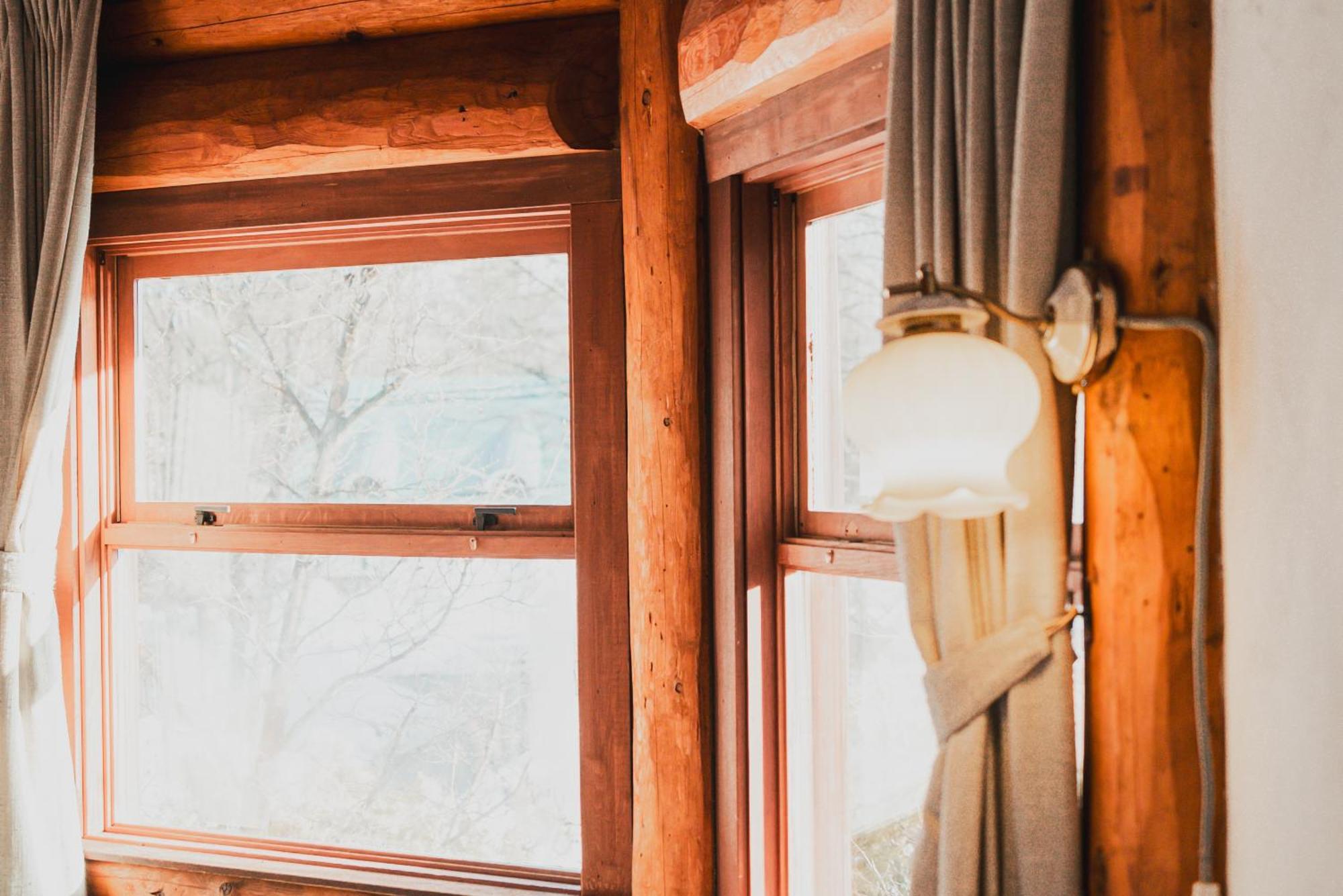 Hakuba Pension&Log Hotel Meteor Eksteriør billede