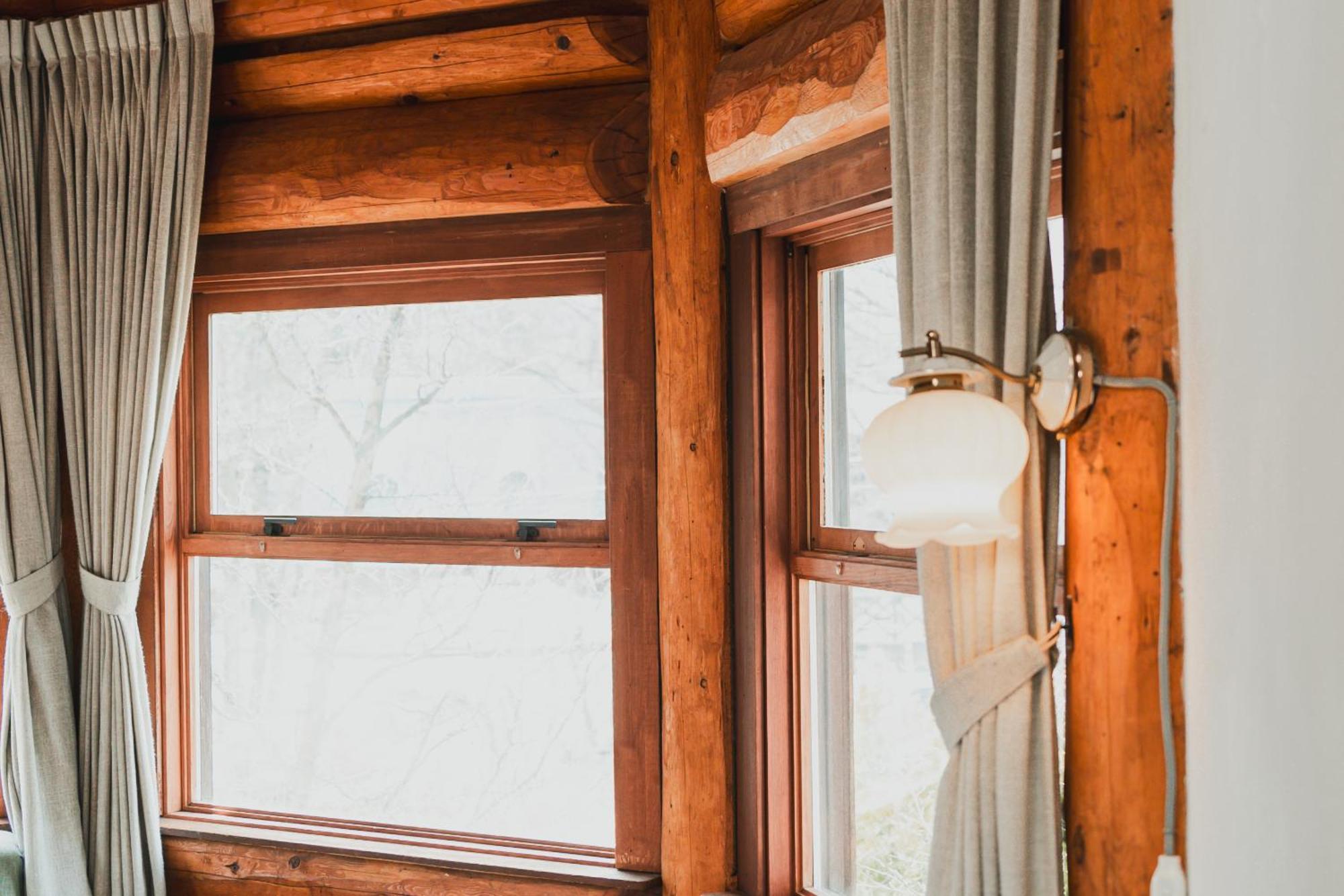 Hakuba Pension&Log Hotel Meteor Eksteriør billede