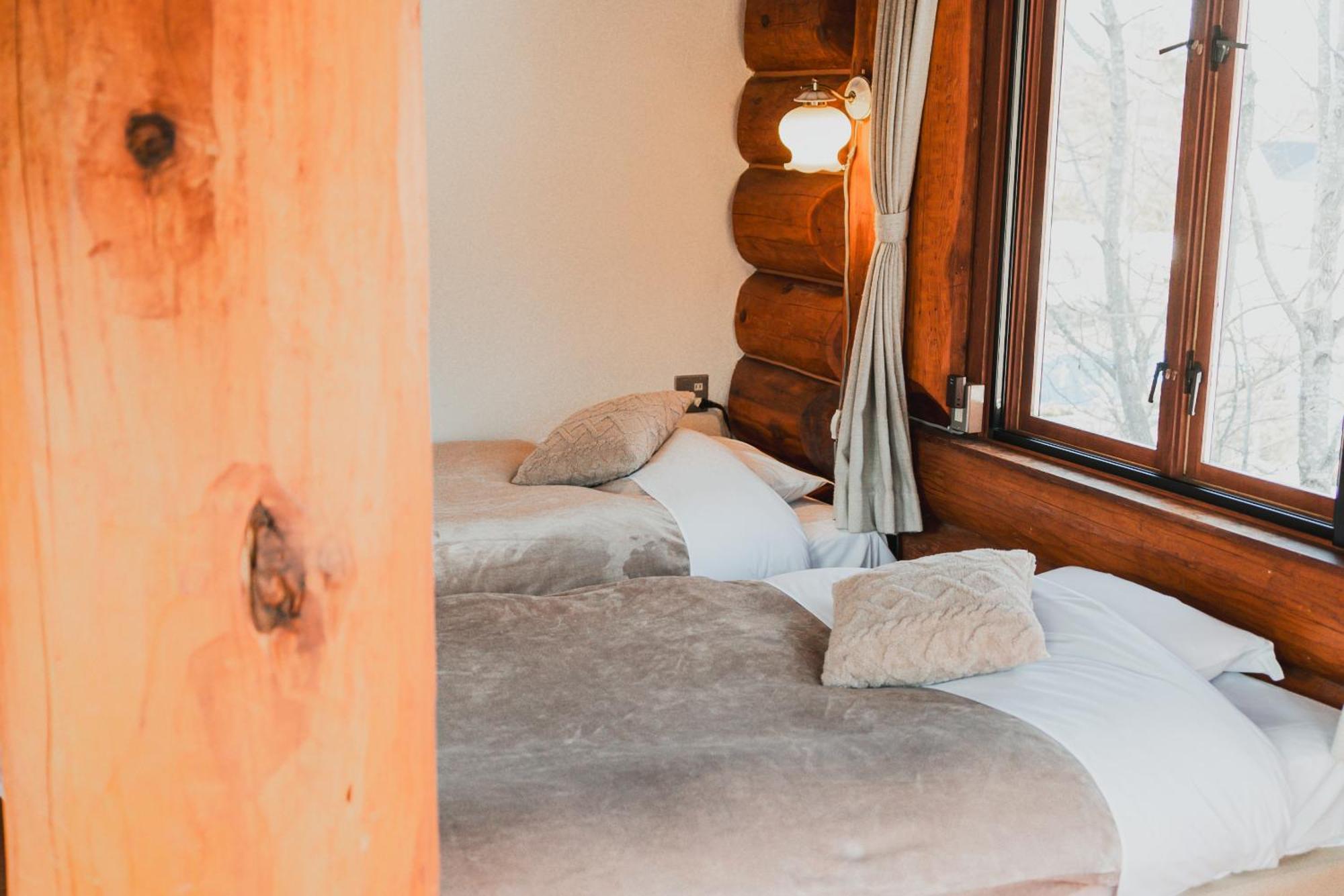 Hakuba Pension&Log Hotel Meteor Eksteriør billede