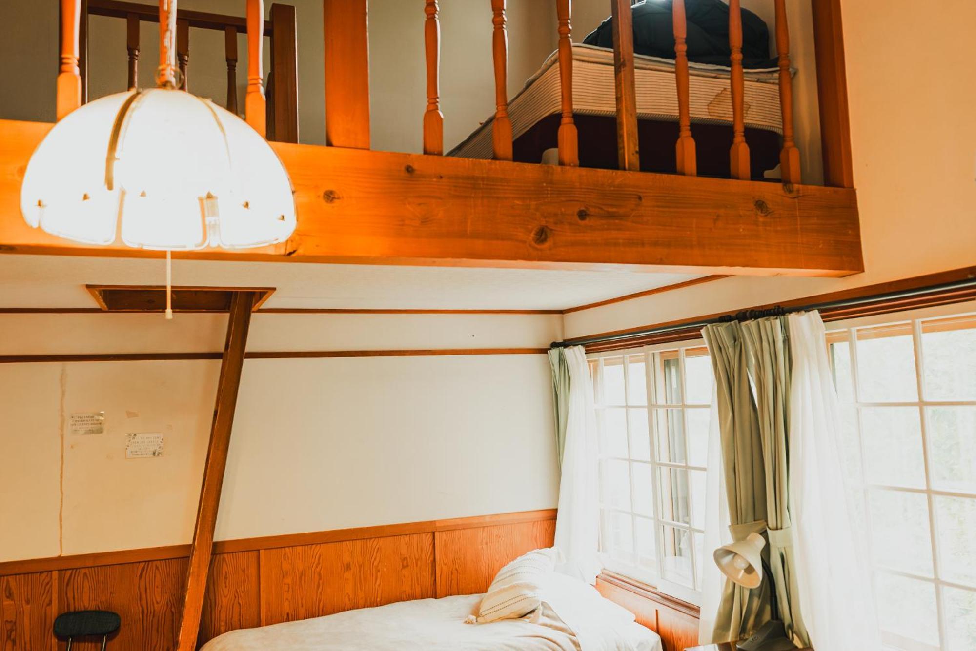 Hakuba Pension&Log Hotel Meteor Eksteriør billede