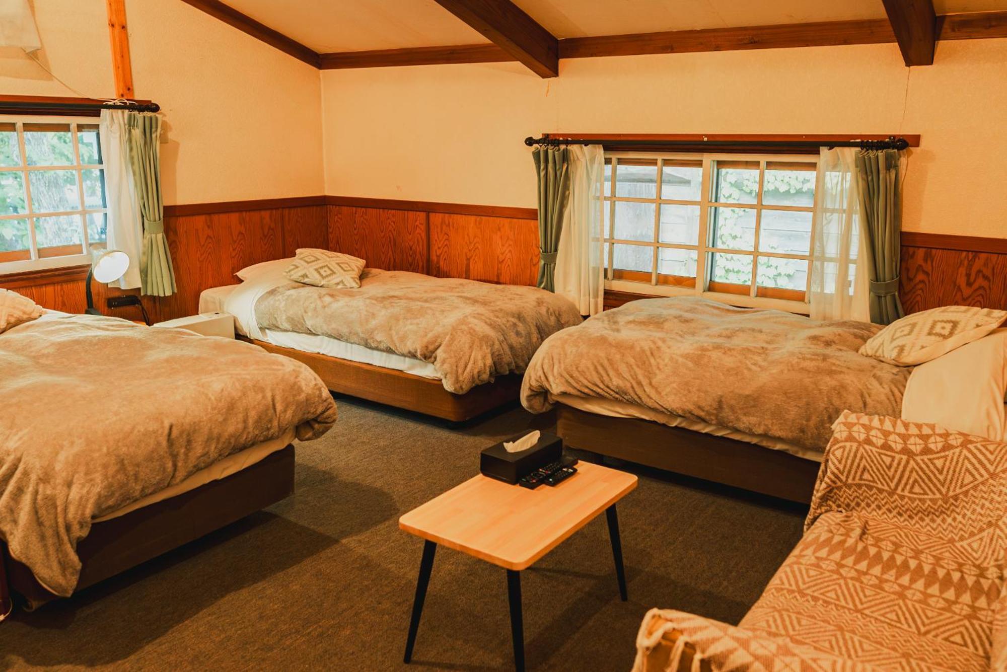 Hakuba Pension&Log Hotel Meteor Eksteriør billede